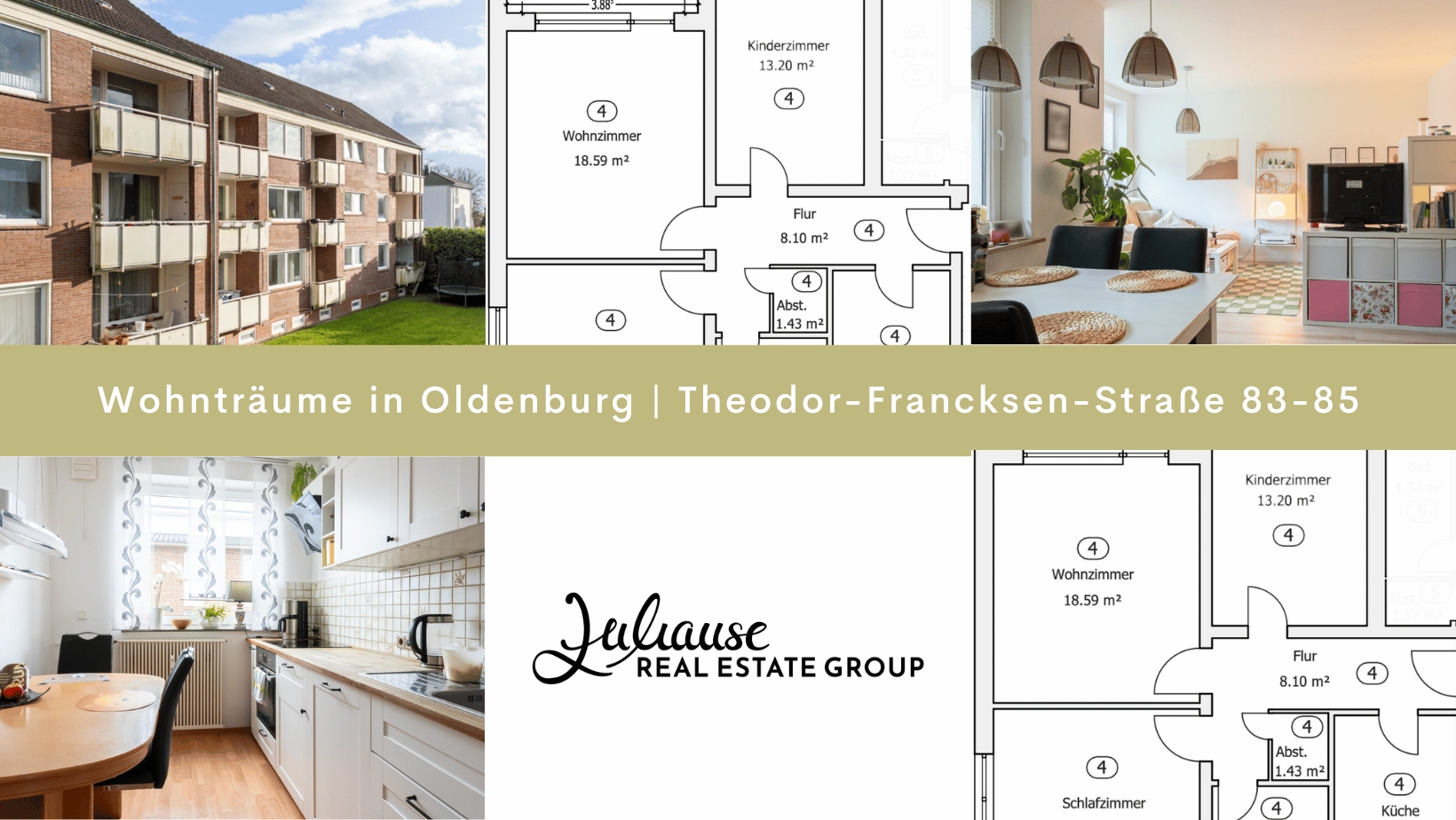 Wohntra?ume in Oldenburg mit tollen Eigentumswohnungen - Zuhause Real Estate Group (Die Bildrechte liegen bei dem Verfasser der Mitteilung.) Wohntra?ume in Oldenburg mit tollen Eigentumswohnungen - Zuhause Real Estate Group (Die Bildrechte liegen bei dem Verfasser der Mitteilung.)