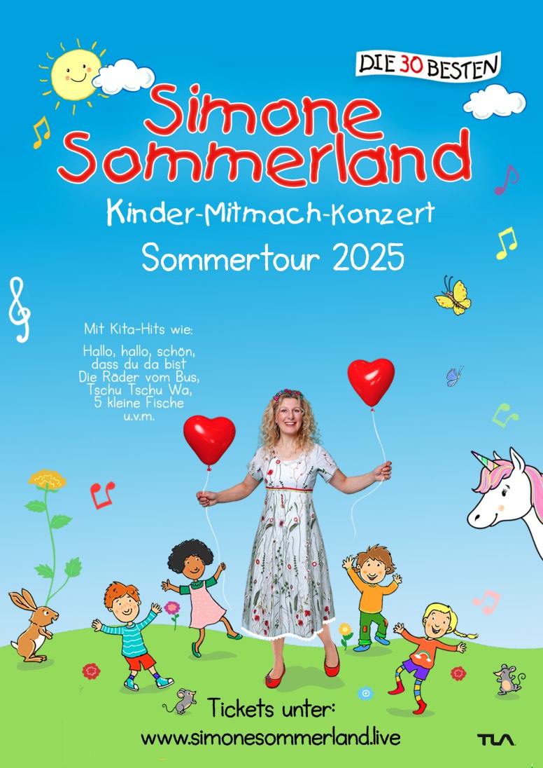 Simone Sommerland / Tourplakat (Bildquelle: @TLA) Simone Sommerland / Tourplakat (Bildquelle: @TLA)