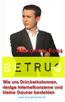 Das neue Werk von Alexander Boos: BETRUG