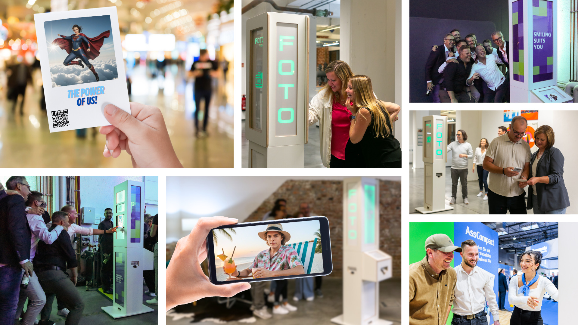 KI Fotobox im Einsatz (Die Bildrechte liegen bei dem Verfasser der Mitteilung.)