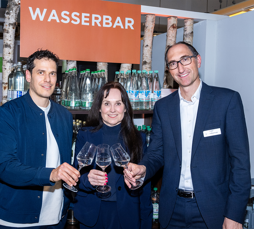 Timo Bausch, Sabine Michel und Dom Beierlorzer (v.l.n.r.) 