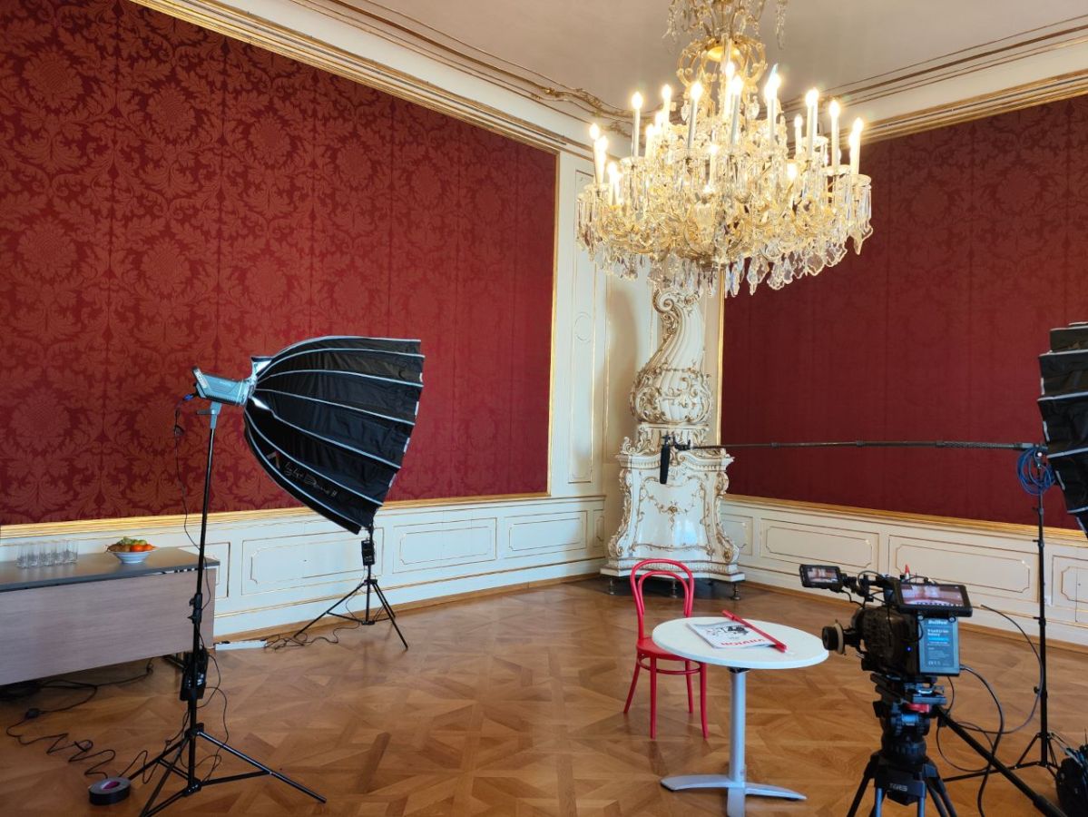 Mediacolor.TV Videoproduktion, Wiener Hofburg, Video Interview,  Produktvideo, externe Kommunikation (© Mediacolor.TV)