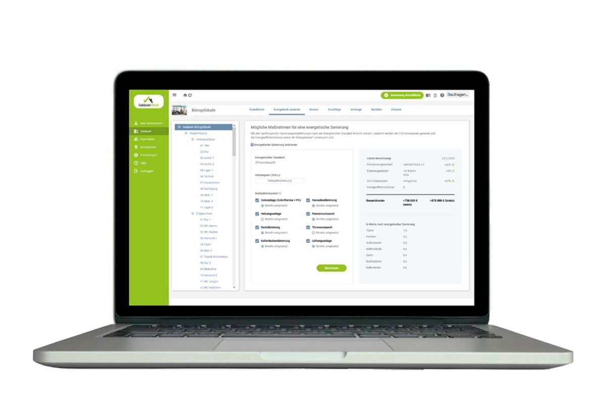 PLAN4 unterstützt bei der energetischen Sanierung. (© PLAN4) PLAN4 unterstützt bei der energetischen Sanierung. (© PLAN4)