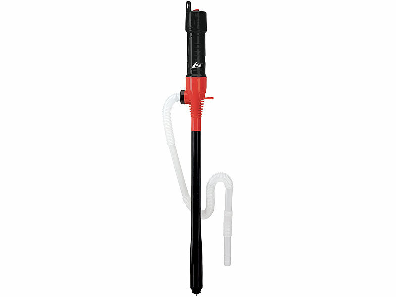 AGT Batteriebetriebene Flüssigkeitspumpe für Diesel, Wasser&Öl, 8l/Min., www.pearl.de (Die Bildrechte liegen bei dem Verfasser der Mitteilung.) AGT Batteriebetriebene Flüssigkeitspumpe für Diesel, Wasser&Öl, 8l/Min., www.pearl.de (Die Bildrechte liegen bei dem Verfasser der Mitteilung.)