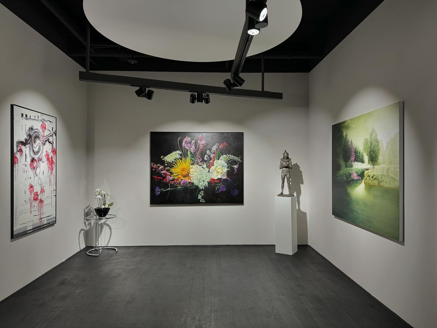 Galeriebeleuchtung von LED Explorer (Die Bildrechte liegen bei dem Verfasser der Mitteilung.)