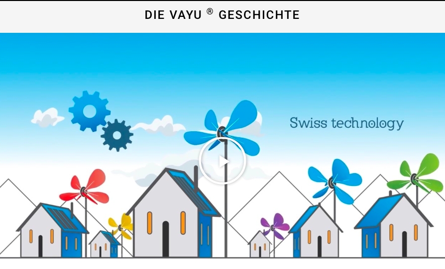 Windrad Pionier, 3D Windradturbine"Vayu" (Bildquelle: @Vayu) Windrad Pionier, 3D Windradturbine"Vayu" (Bildquelle: @Vayu)