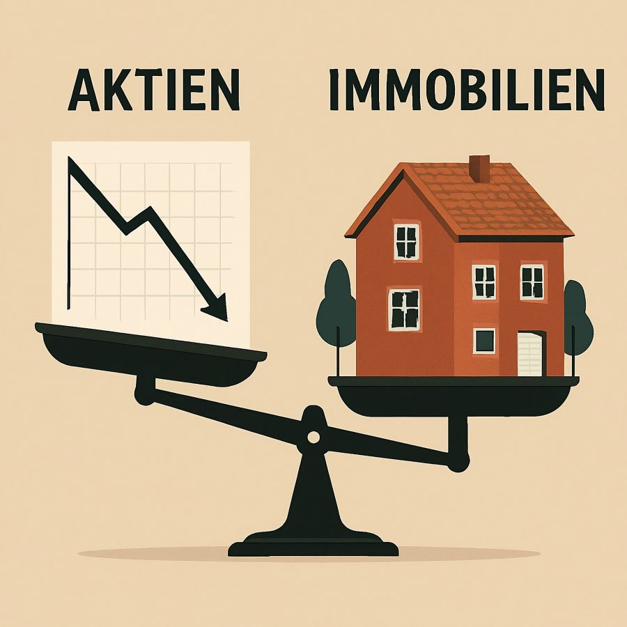 Immobilien vs Aktien - stabile Wertanlage in Leipzig (© Chatgpt ) Immobilien vs Aktien - stabile Wertanlage in Leipzig (© Chatgpt )
