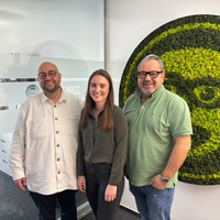 Tobias Gottwald, Lisa Sieverding und Peter Backes von der Geschäftsleitung der Mister Bags GmbH