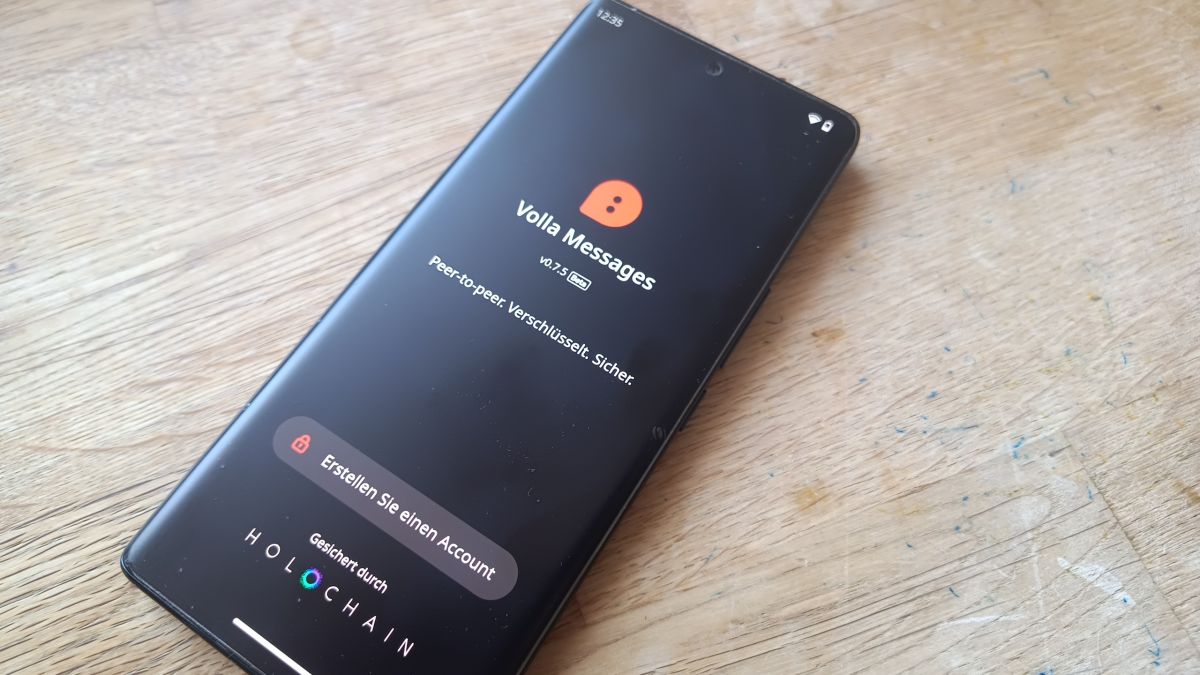 Volla Messages App (© Volla Systeme GmbH) Volla Messages App (© Volla Systeme GmbH)