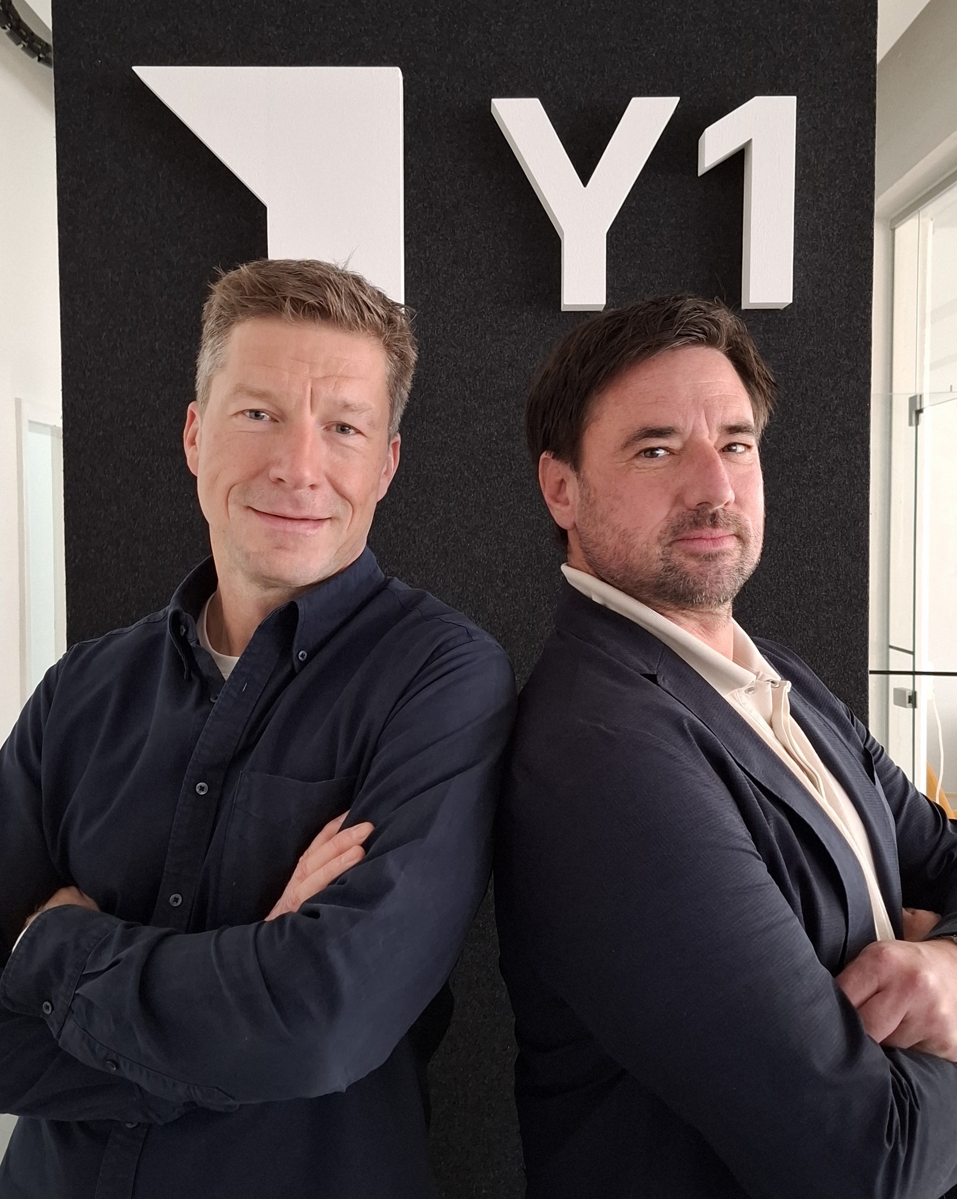 Sebastian Wohlrapp (links) ist neuer CEO der Y1 Digital AG. Armin Dressler konzentriert sich künftig (Die Bildrechte liegen bei dem Verfasser der Mitteilung.)