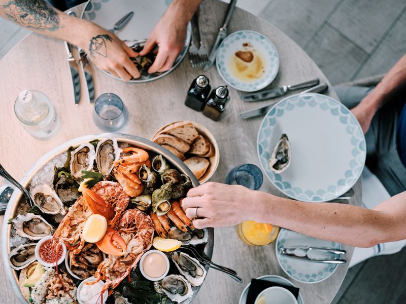 Seafood spielt in der Jersey-Küche eine bedeutende Rolle. Foto: Visit Jersey
