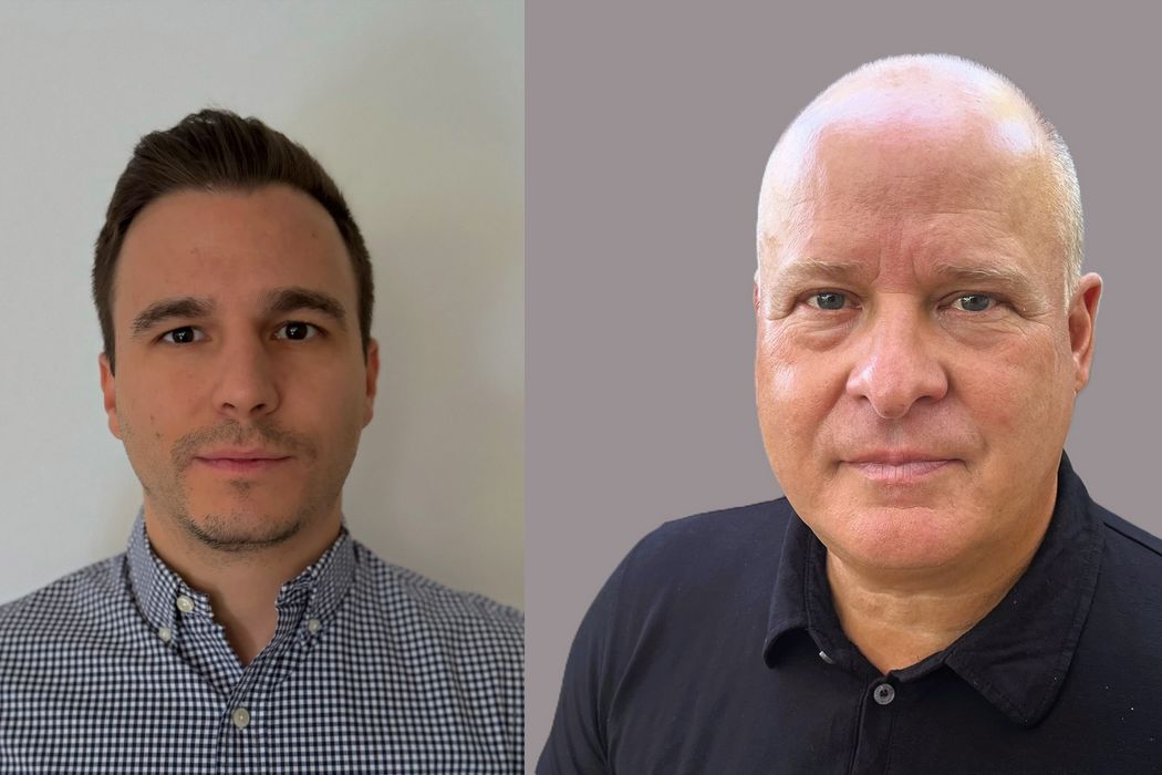 Mario Schildberger (links) und Thomas Gelewski (rechts) (Die Bildrechte liegen bei dem Verfasser der Mitteilung.)