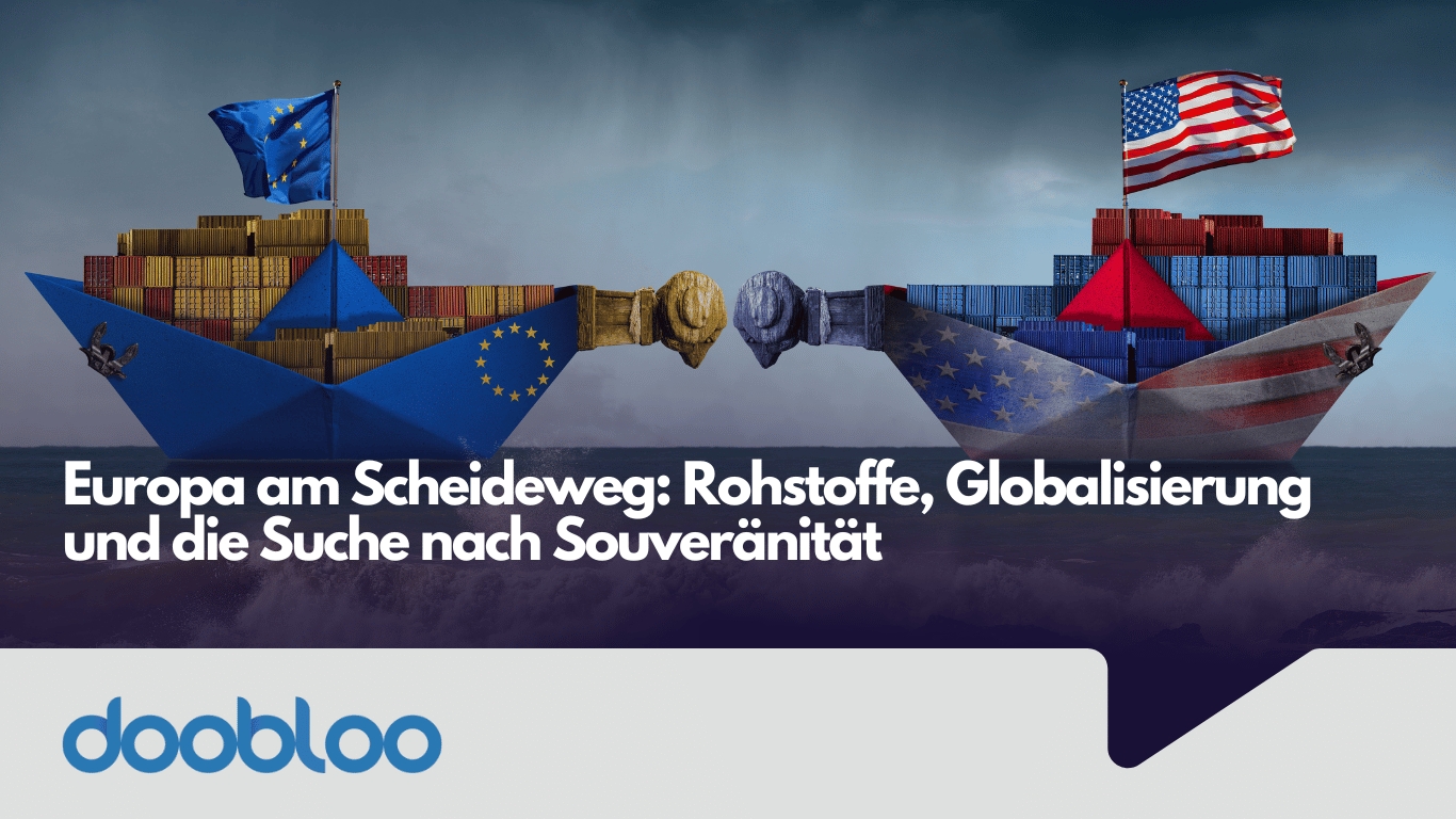 Doobloo AG - Europa am Scheideweg- Rohstoffe, Globalisierung und die Suche nach Souvera?nita?t (Die Bildrechte liegen bei dem Verfasser der Mitteilung.) Doobloo AG - Europa am Scheideweg- Rohstoffe, Globalisierung und die Suche nach Souvera?nita?t (Die Bildrechte liegen bei dem Verfasser der Mitteilung.)
