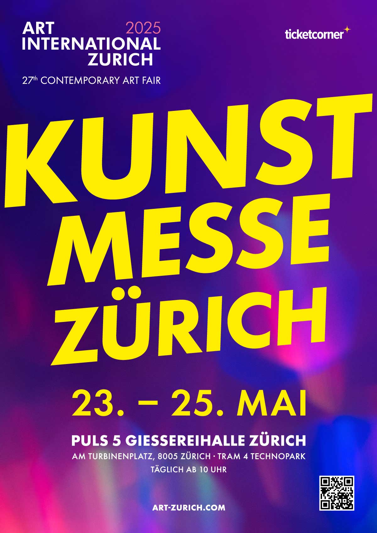 Poster der Kunstmesse Zürich