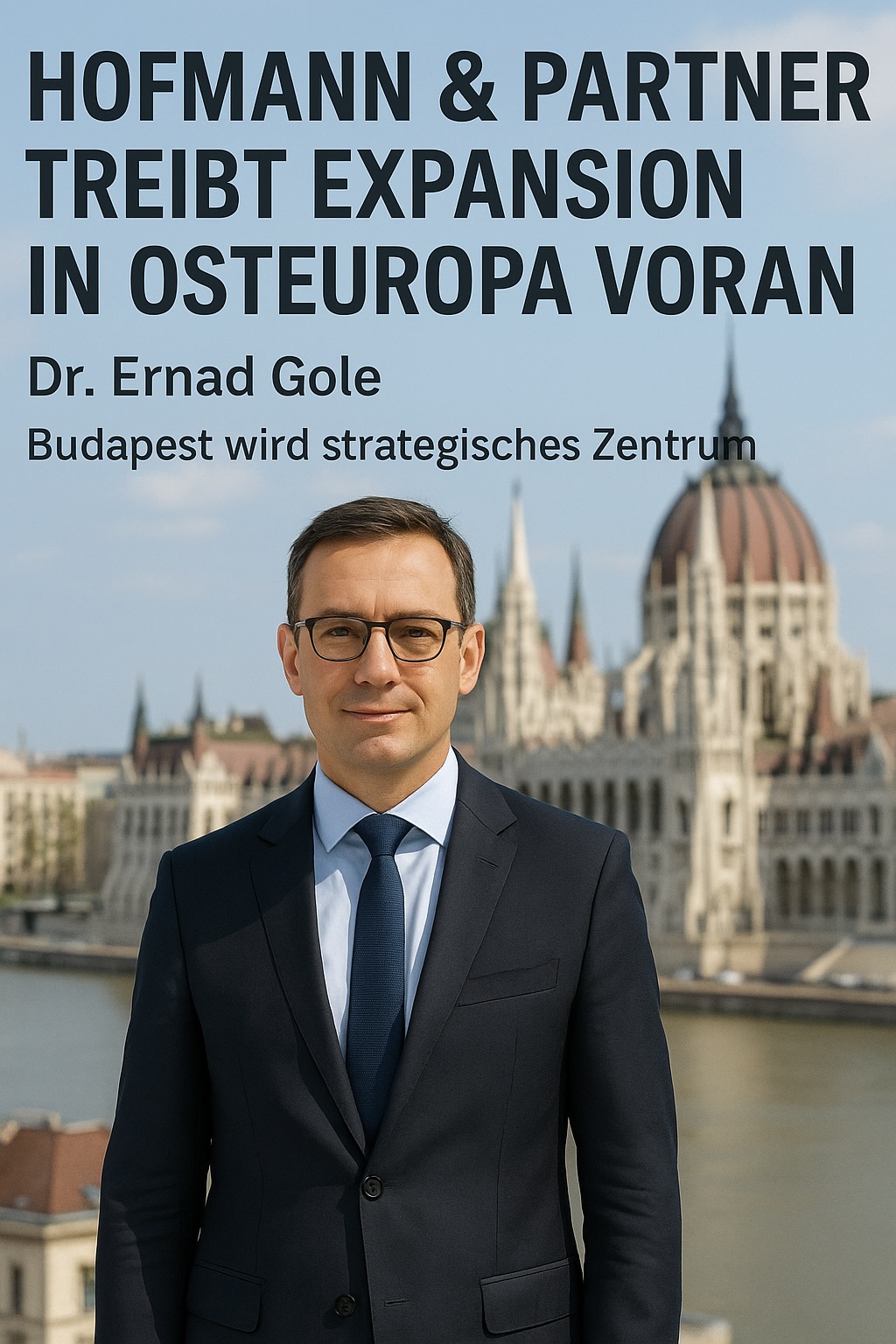 Hofmann& Partner Geschäftsführer - Dr. Ernad Gole (Bildquelle: Hofmann&Partner) Hofmann& Partner Geschäftsführer - Dr. Ernad Gole (Bildquelle: Hofmann&Partner)