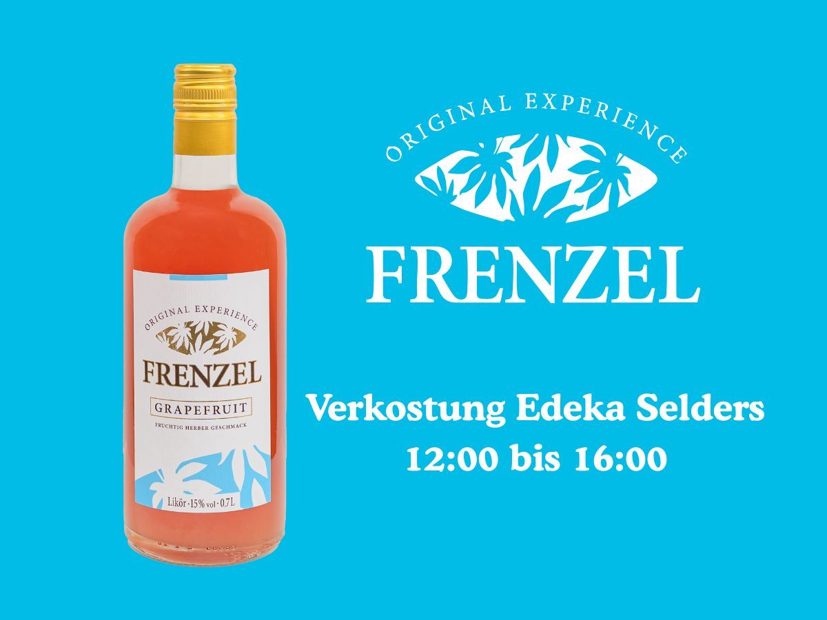 FRENZEL Grapefruit lädt zur Verkostung ein - am 26. April 2025 im E-Center Selders, Wuppertal (© Johannes Frenzel) FRENZEL Grapefruit lädt zur Verkostung ein - am 26. April 2025 im E-Center Selders, Wuppertal (© Johannes Frenzel)