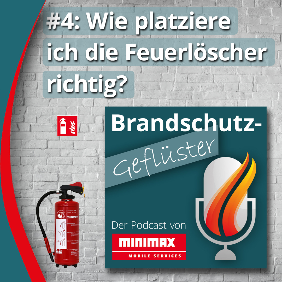 Titelbild Minimax-Podcast Brandschutz-Geflüster - Folge 4