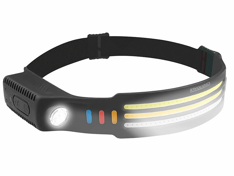 KryoLights Akku-Stirnlampe& Flutlicht SL-500, 3 SMD-COB-LED-Bänder, Warnlicht, www.pearl.de (Die Bildrechte liegen bei dem Verfasser der Mitteilung.) KryoLights Akku-Stirnlampe& Flutlicht SL-500, 3 SMD-COB-LED-Bänder, Warnlicht, www.pearl.de (Die Bildrechte liegen bei dem Verfasser der Mitteilung.)