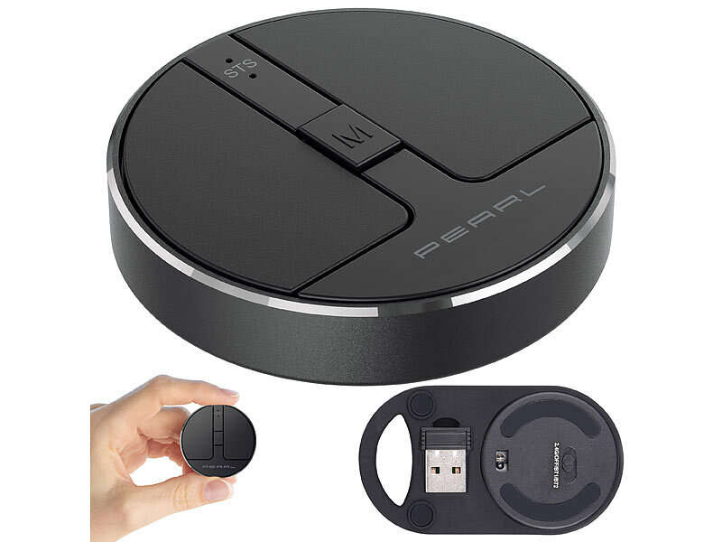 PEARL Ultra flache Mini-Maus FM-700.mini mit Scroll-Taste, Bluetooth, Funk, 13,5 g, pearl.de (Die Bildrechte liegen bei dem Verfasser der Mitteilung.) PEARL Ultra flache Mini-Maus FM-700.mini mit Scroll-Taste, Bluetooth, Funk, 13,5 g, pearl.de (Die Bildrechte liegen bei dem Verfasser der Mitteilung.)