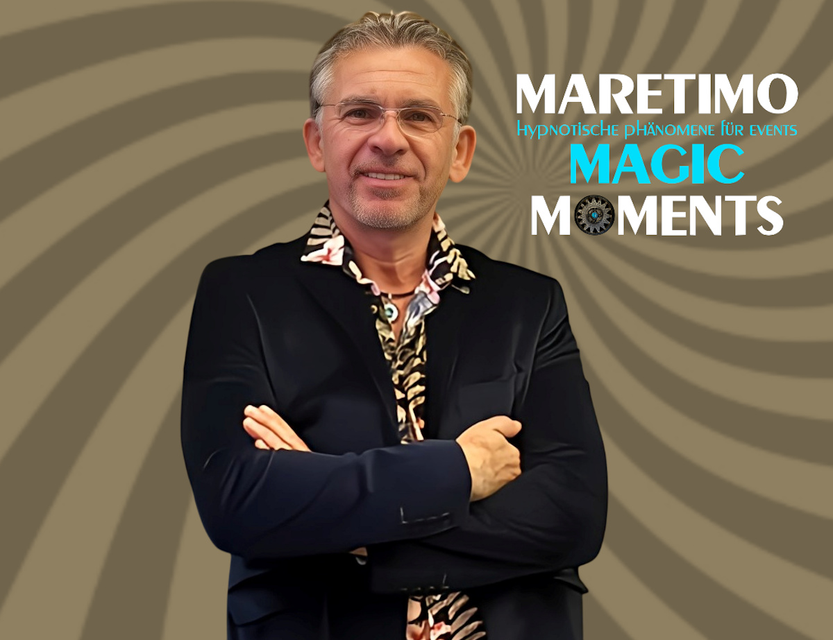 Michael Maretimo, zertifizierter Hypnotiseur