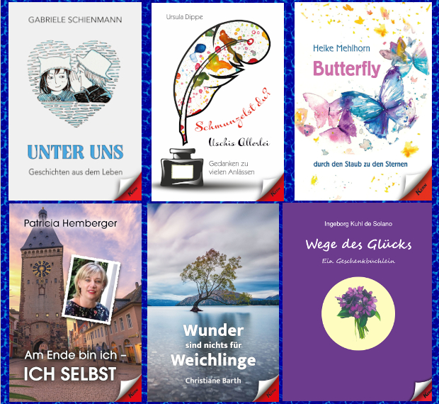 Cover der Bücher. Copyright: Verlag Kern GmbH Cover der Bücher. Copyright: Verlag Kern GmbH