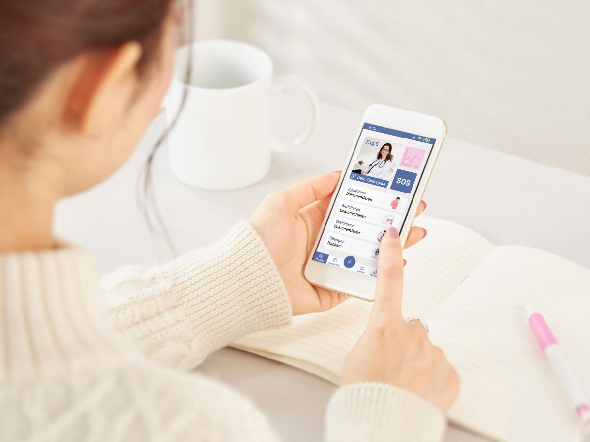 Innovative Unterstützung für Betroffene mit der PCOS-App für das Smartphone (© Endo Health GmbH) Innovative Unterstützung für Betroffene mit der PCOS-App für das Smartphone (© Endo Health GmbH)