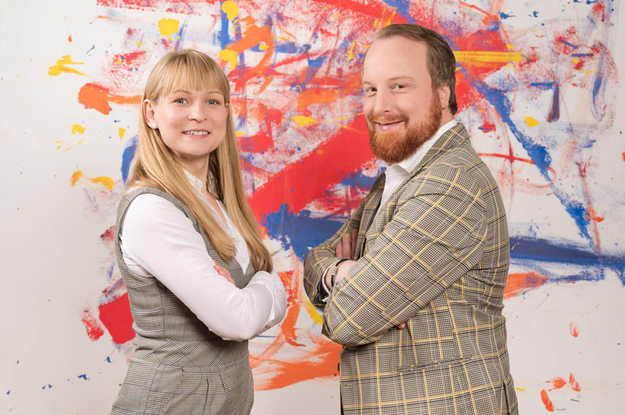 Natalie Driesnack und Tobias Weber von format:c (Foto: format:c) Natalie Driesnack und Tobias Weber von format:c (Foto: format:c)