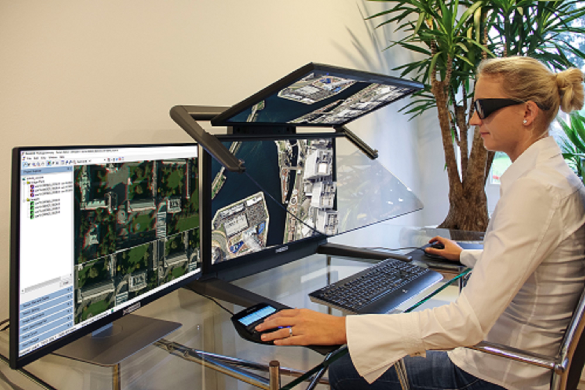 3D-Stereo Visualisierung verbessert Hexagon ImageStation®Photogrammmetrie-Workflow. (Die Bildrechte liegen bei dem Verfasser der Mitteilung.)