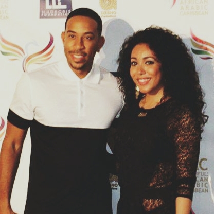 Ludacris und IZMY (Die Bildrechte liegen bei dem Verfasser der Mitteilung.)
