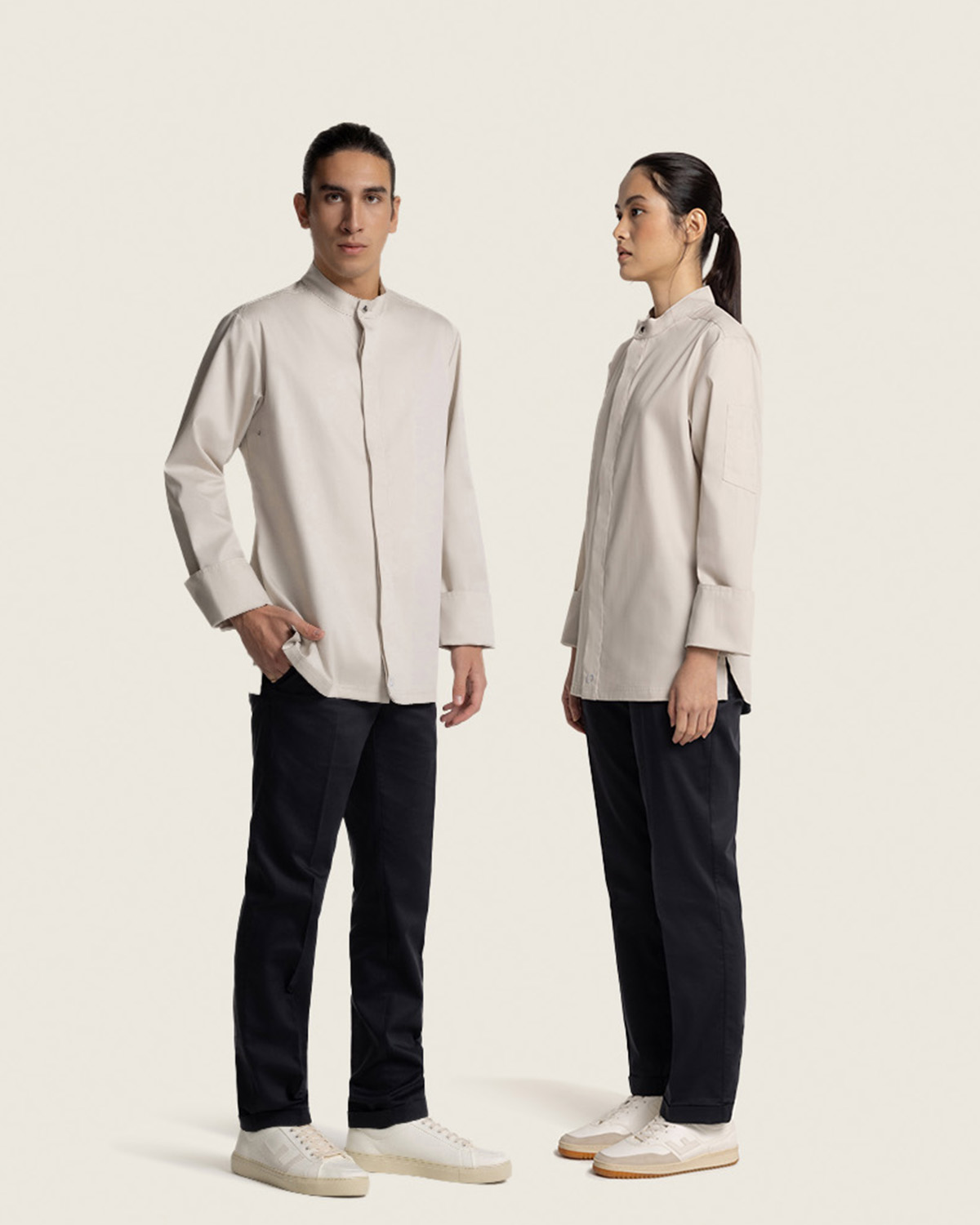 KAYA&KATO Kochjacke ROVATO für Frauen und Männer, fair und nachhaltig produziert