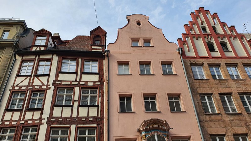 Historische Immobilien in Nürnberg (Die Bildrechte liegen bei dem Verfasser der Mitteilung.)