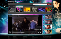 sevenload Music TV mit Michael Jackson