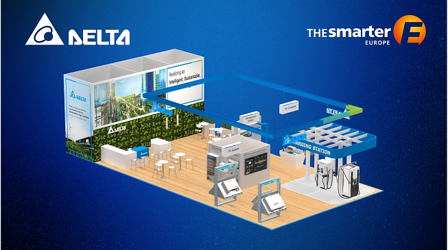 Delta präsentiert sein Portfolio an intelligenten Energieinfrastrukturlösungen (Bildquelle: @ Delta Electronics)