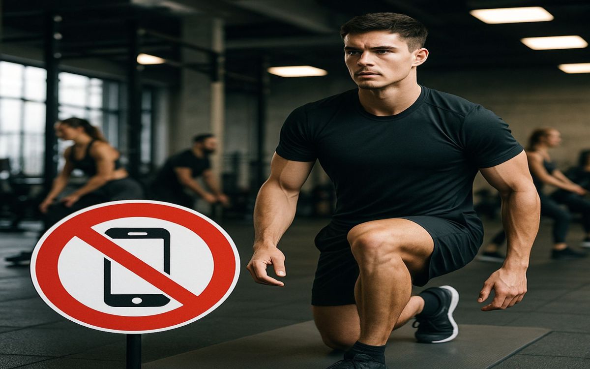 Handyfreie Zone im Gym: Volle Konzentration auf das Training - ganz ohne digitale Ablenkung (© ) Handyfreie Zone im Gym: Volle Konzentration auf das Training - ganz ohne digitale Ablenkung (© )
