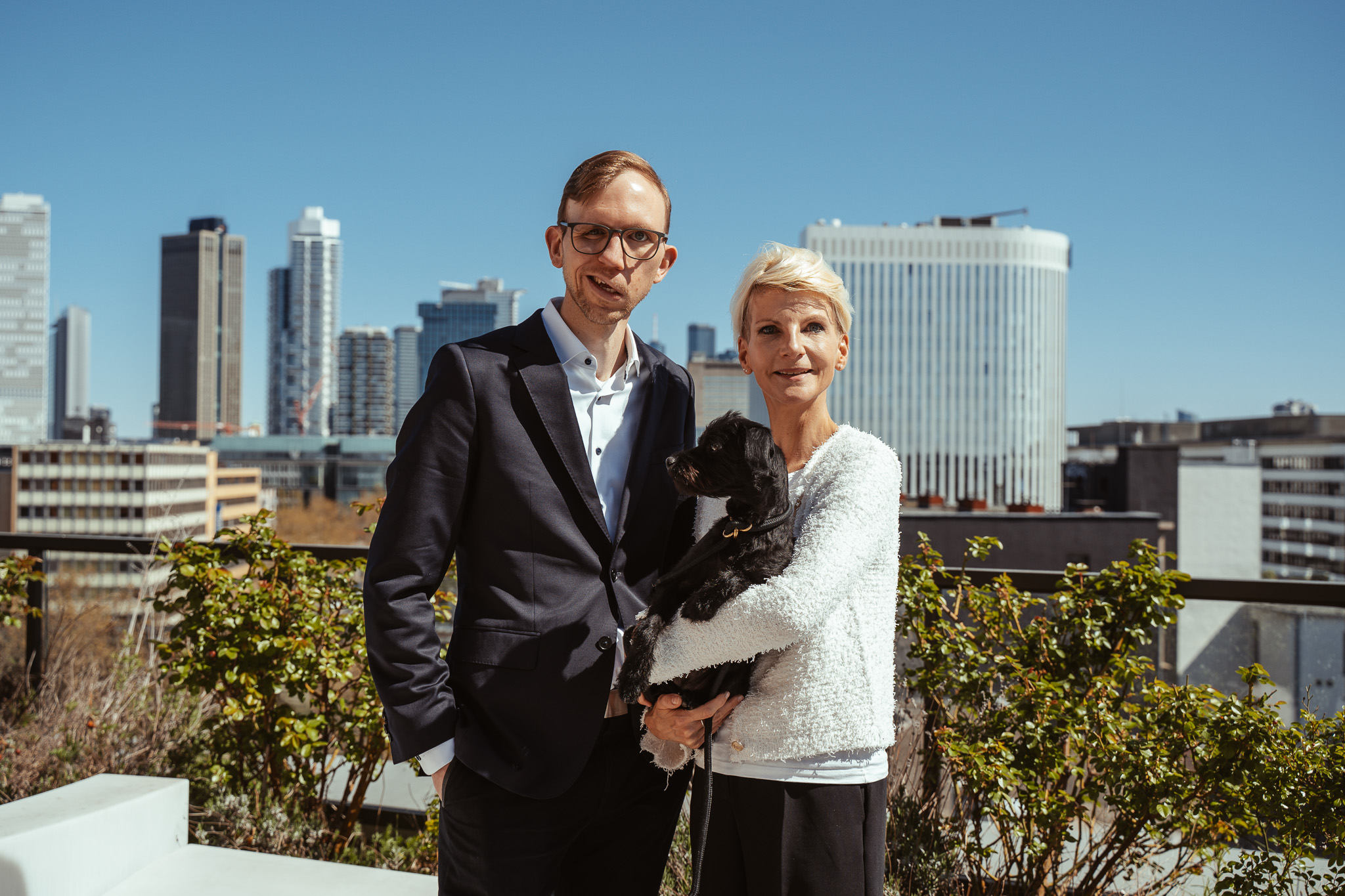 Dr. Johanna Dahm und Marcel Friederich (Bildquelle: Credit Hannah Schrauth - Rollt.Agentur II)