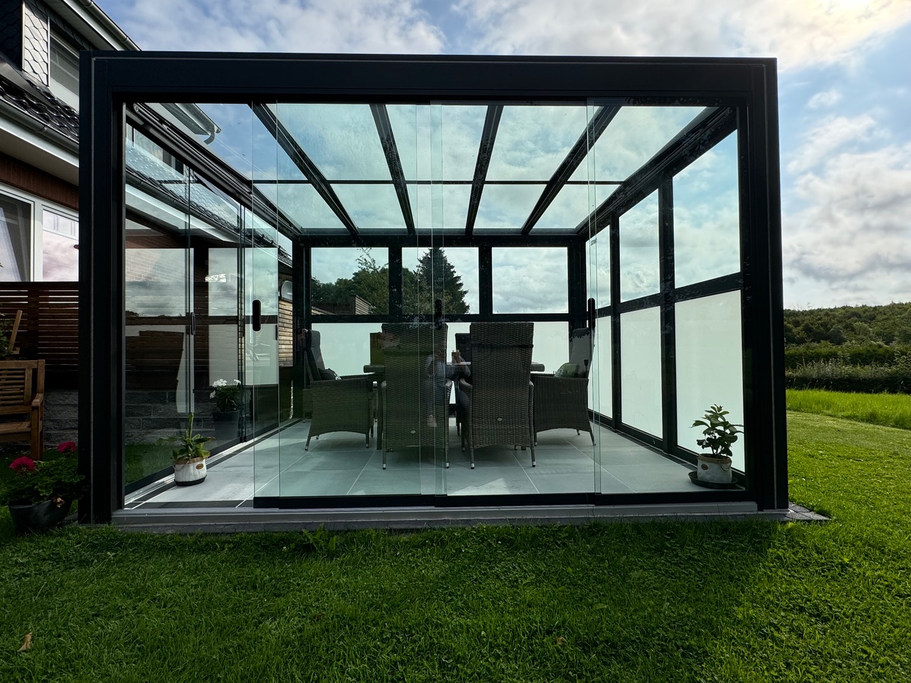 Ein Terrassendach von Nelson Park ist nachhaltig Ein Terrassendach von Nelson Park ist nachhaltig