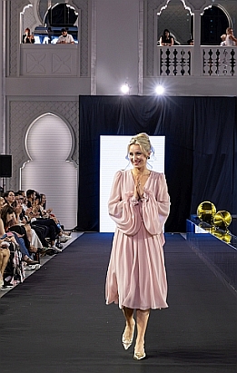 Designerin Katharina Arnold Emirates Fashion Week