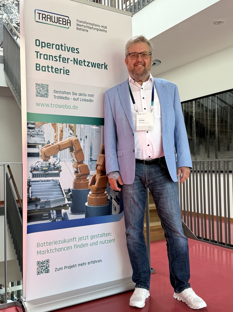 Gerhard Drexler auf dem TraWeBa-Kongress (Bildquelle: Foto: privat)