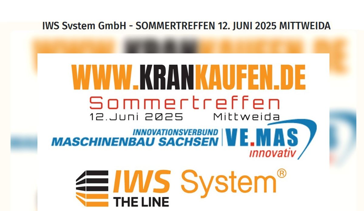 Am 12. Juni 2025 - IWS System GmbH - bei VEMAS Sommertreff (© © IWS System GmbH - 2025) Am 12. Juni 2025 - IWS System GmbH - bei VEMAS Sommertreff (© © IWS System GmbH - 2025)