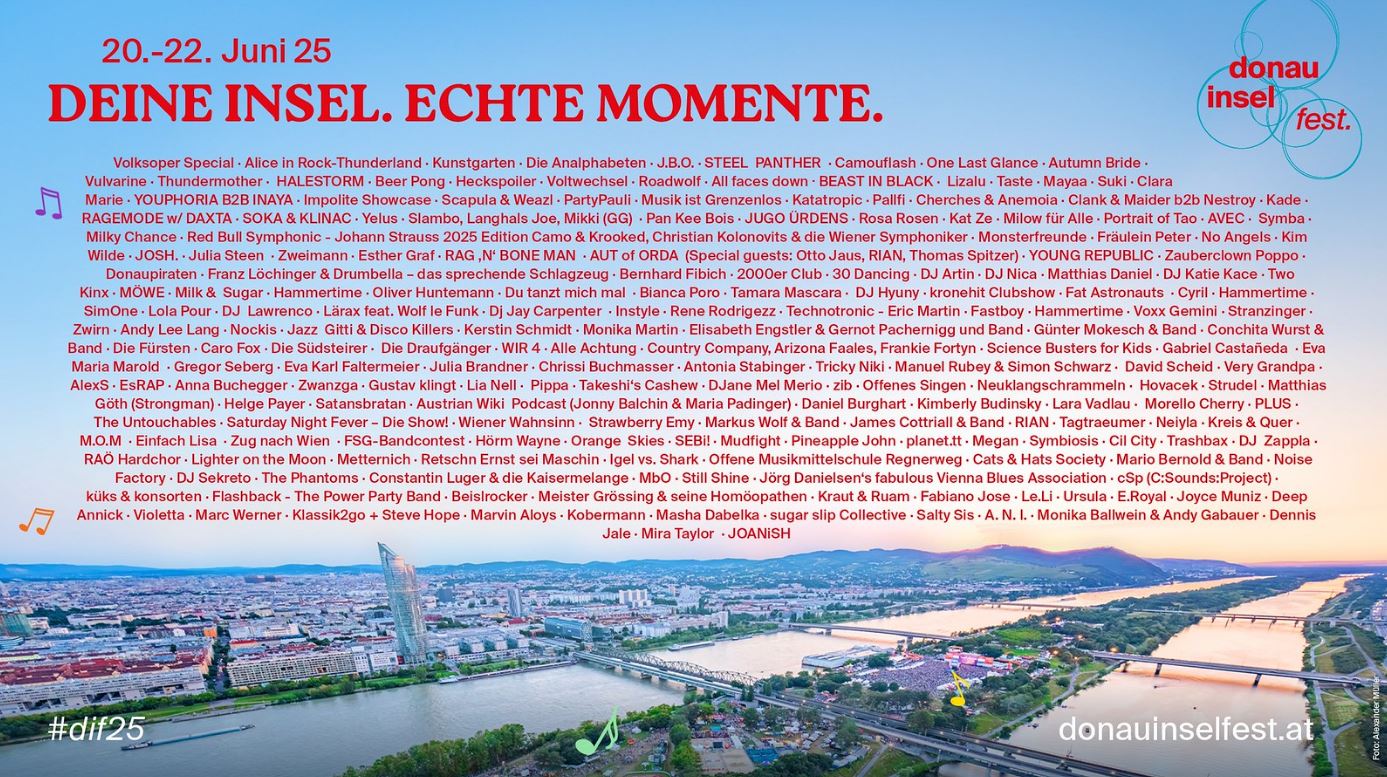 @donauinselfest (Bildquelle: @donauinselfest) @donauinselfest (Bildquelle: @donauinselfest)