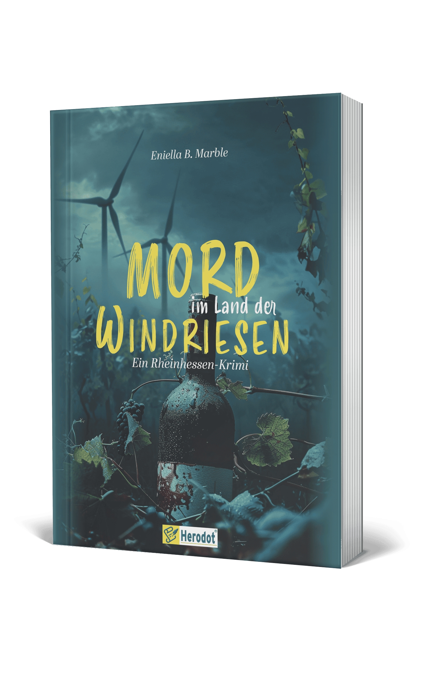 Eniella B. Marble:"Mord im Land der Windriesen" (Die Bildrechte liegen bei dem Verfasser der Mitteilung.)