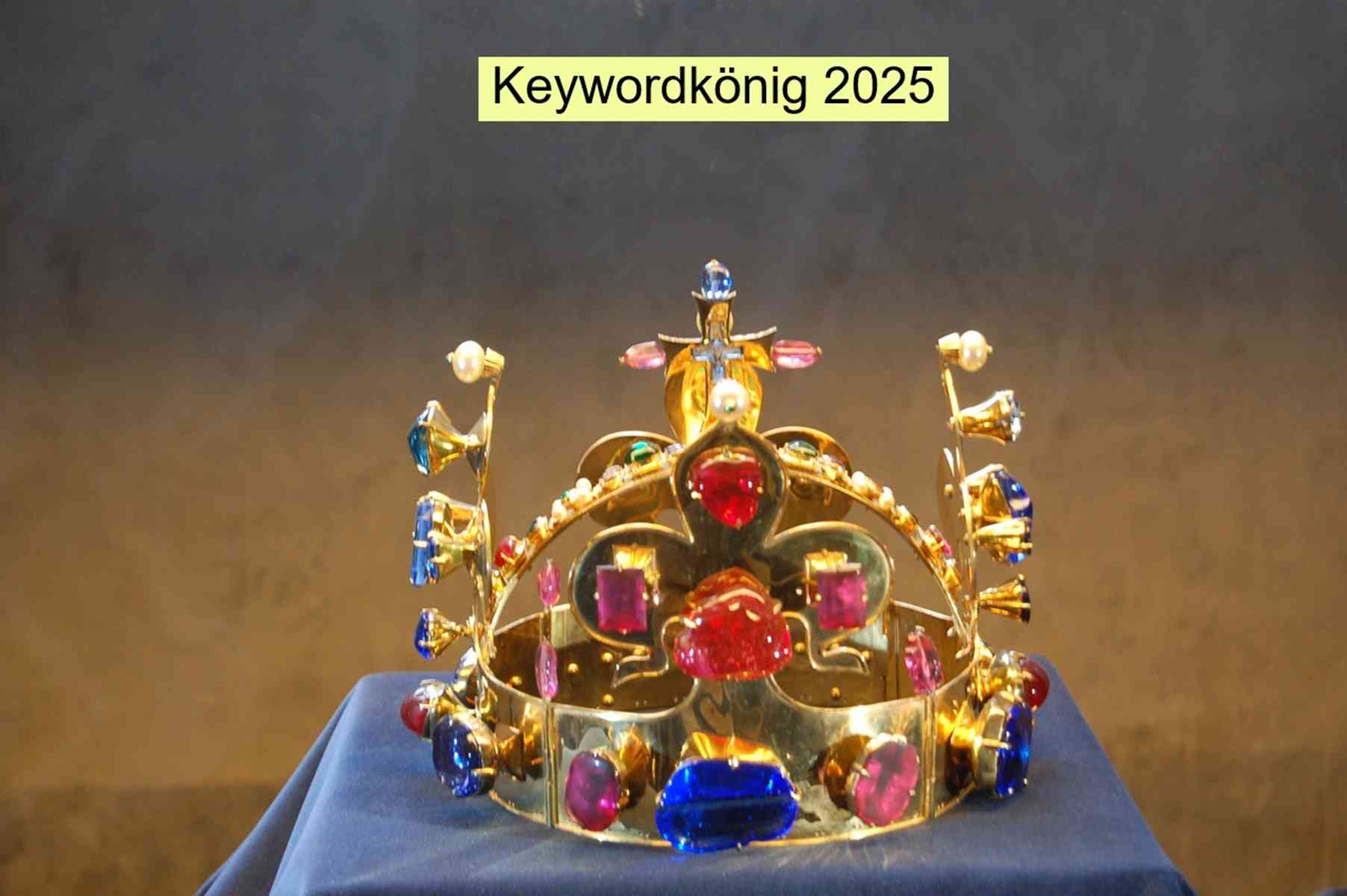 Die KEYWORDKÖNIG Krone zur SEO-Challenge 2025