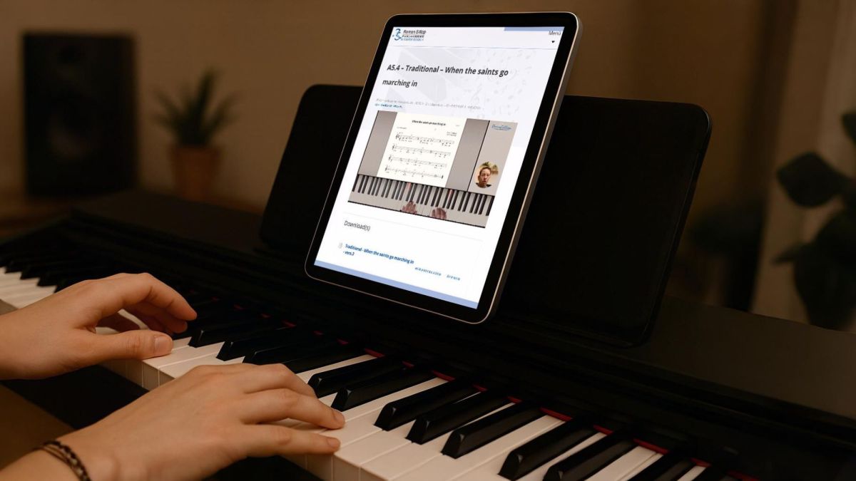 Online Klavier lernen mit Roman Sillipp und seiner Piano-Akademie - für jedes Niveau. (© Roman Sillipp - Piano-Akademie) Online Klavier lernen mit Roman Sillipp und seiner Piano-Akademie - für jedes Niveau. (© Roman Sillipp - Piano-Akademie)