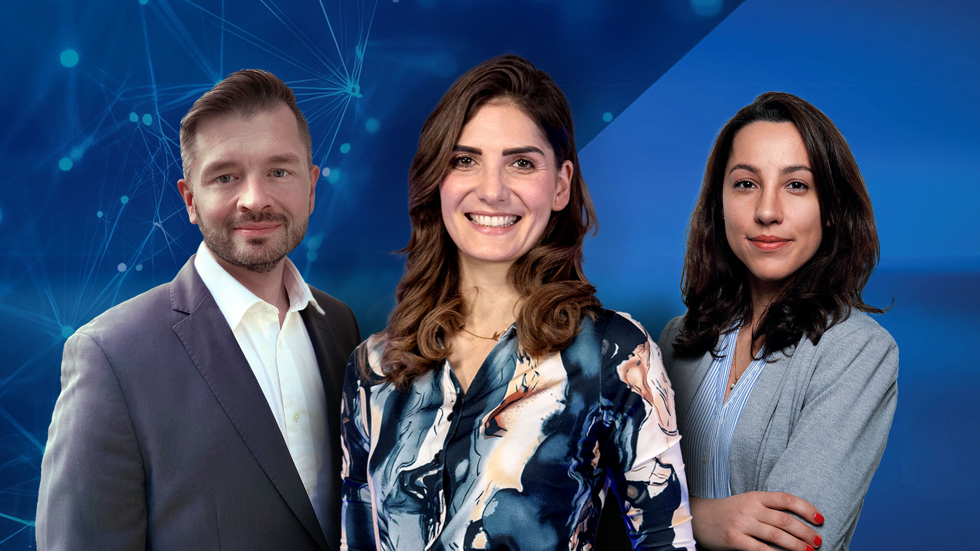 Die Ingenieurin Ana Luiza Pinto (rechts) und der KI-Experte Kevin Cremanns im Blueprint Talk (Die Bildrechte liegen bei dem Verfasser der Mitteilung.) Die Ingenieurin Ana Luiza Pinto (rechts) und der KI-Experte Kevin Cremanns im Blueprint Talk (Die Bildrechte liegen bei dem Verfasser der Mitteilung.)