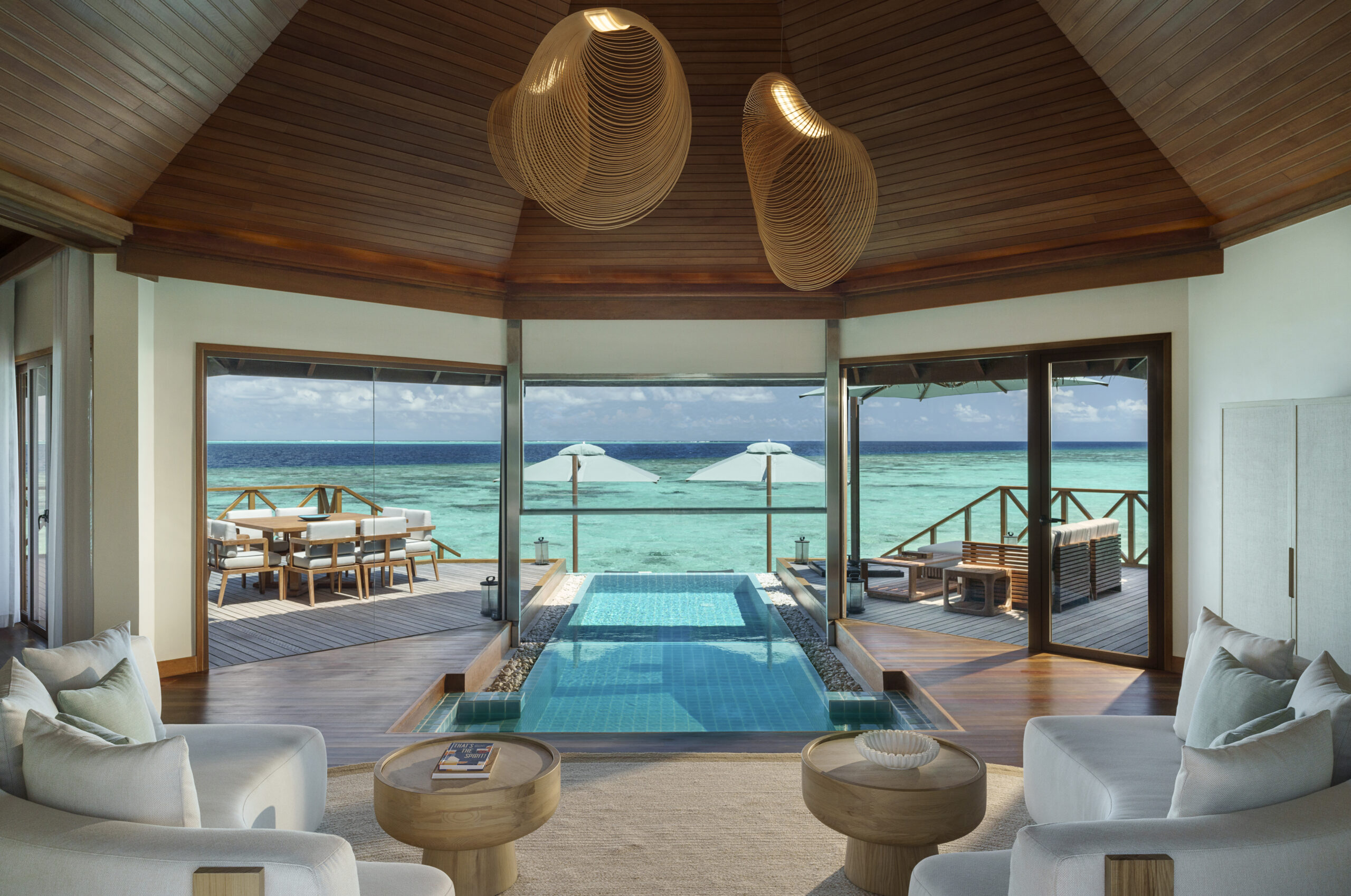 Overwater Pavillon auf Huvafen Sushi Overwater Pavillon auf Huvafen Sushi