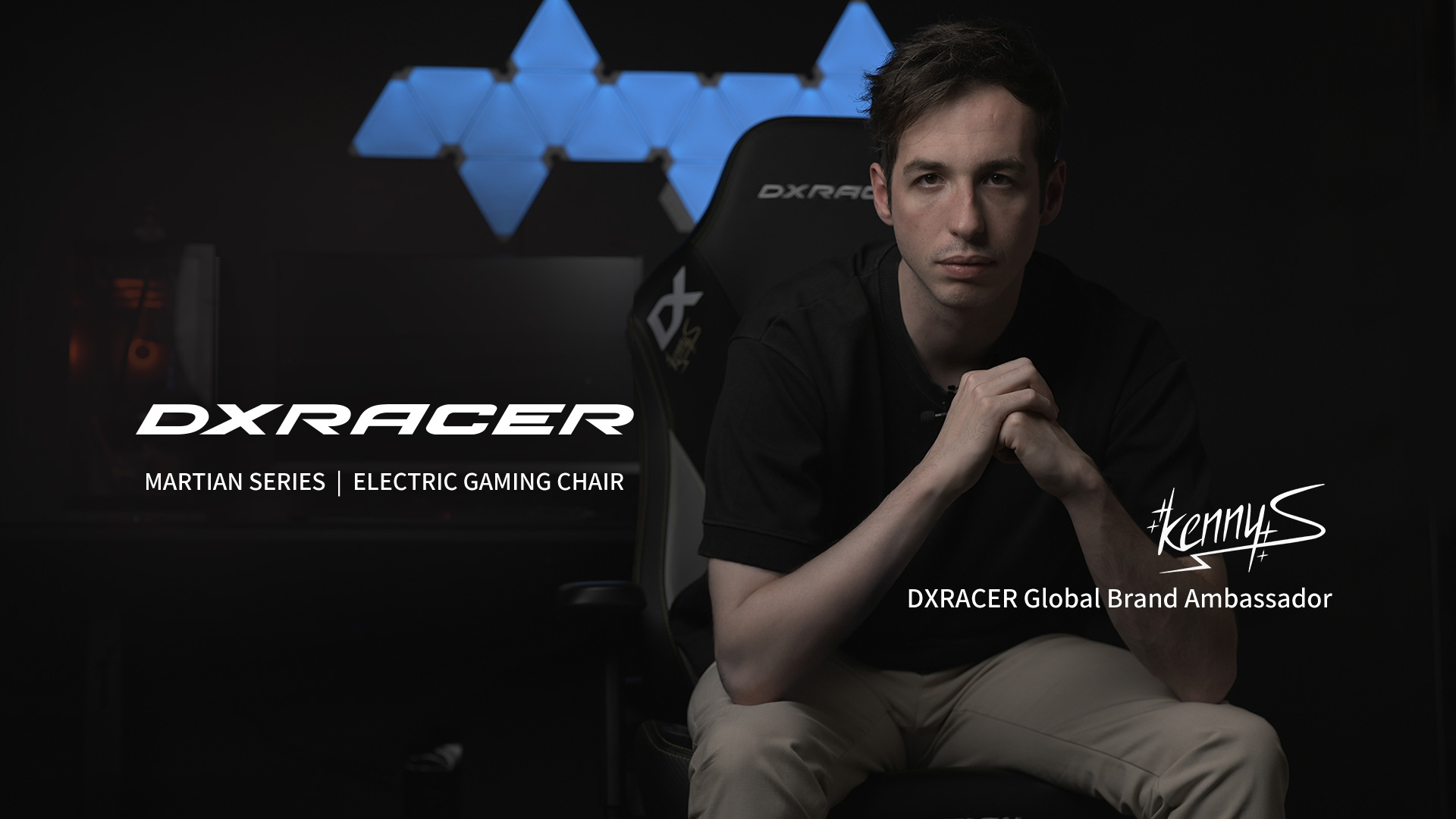 KennyS im DXRacer Gaming Stuhl KennyS im DXRacer Gaming Stuhl