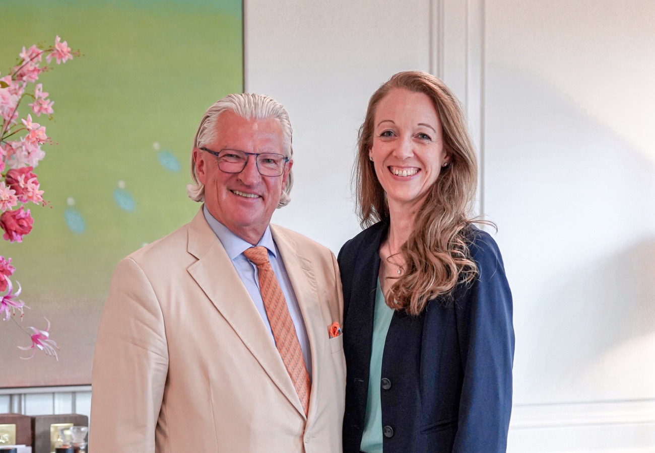 Bernhard Zepf, Eigentümer Hotel Erbprinz und Carolin Dörner, Direktorin Hotel Erbprinz. Bernhard Zepf, Eigentümer Hotel Erbprinz und Carolin Dörner, Direktorin Hotel Erbprinz.