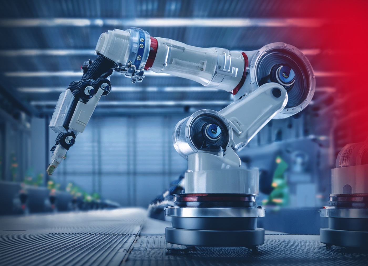 Bosch Rexroth bietet ein breites Lösungspaket für die Automatisierung von Robotern. (Bildquelle: Bosch Rexroth AG, mithilfe von KI erstellt)