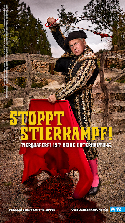 Uwe Ochsenknecht für PETA (Bildquelle: GABO)