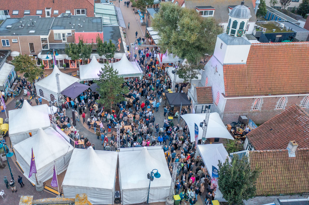 Das Schlemmerfestival Texel Culinair in De Koog findet 2025 zum 20. Mal statt (Bildquelle: Robin Waerts)